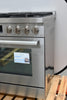 Bosch 800 Series HGS8655UC 36 Inch Freestanding Gas Range with 6 Sealed Burners, 3.4 cu. ft. Oven Capacity, Continuous Grates, Convection Oven, and Self-Cleaning: Stainless Steel