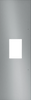 Thermador TFL24ID800 24 Inch Flat Stainless Steel Door Panel for External Dispenser