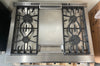 American Range ARSCT-364GD -36" Legend NG Cook Top 4 Burner & Griddle