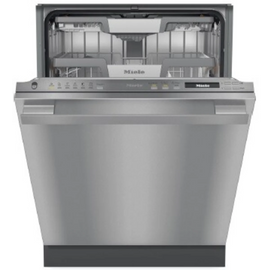 Miele G71xx Series G 7196 SCVi SF 24 Inch Built-In Fully Integrated Smart Dishwasher with 16 Place Setting Capacity, 9 Programs, 3D MultiFlex Cutlery, AutoDos, Miele@home, Delayed Start, DirectSelect Controls, 42 dBA, EcoPower Technology: Stainless Steel