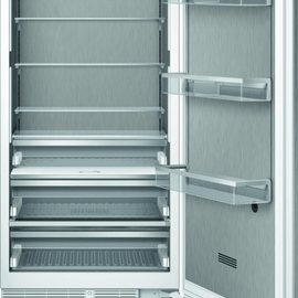 Thermador Freedom Collection T36IR905SP 36 Inch Panel Ready Built-In Smart Full Refrigerator with 20.6 cu. ft. Capacity, ThermaFresh System, Freeflow® Cold Air System, Quick Chill, and SoftClose® Drawer