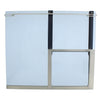 ZEPHYR 50150016 Glass Shelf Assembly, Retractable
