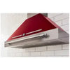 Bertazzoni Range Hood Canopy 36 Inch Burgundy Canopy KC36HERVI use with K36HERX14 purchased separately