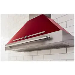 Bertazzoni Range Hood Canopy 36 Inch Burgundy Canopy KC36HERVI use with K36HERX14 purchased separately