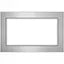 GE - 27" Built-In Microwave Trim Kit - Stainless Steel Model:JX7227SLSS