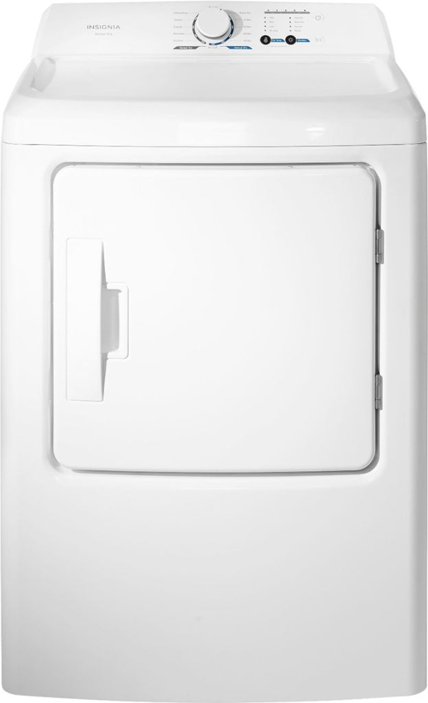 Insignia NS-TDRE67W1 27 Inch Front Load Electric Dryer  6.7 Cu. Ft.: White