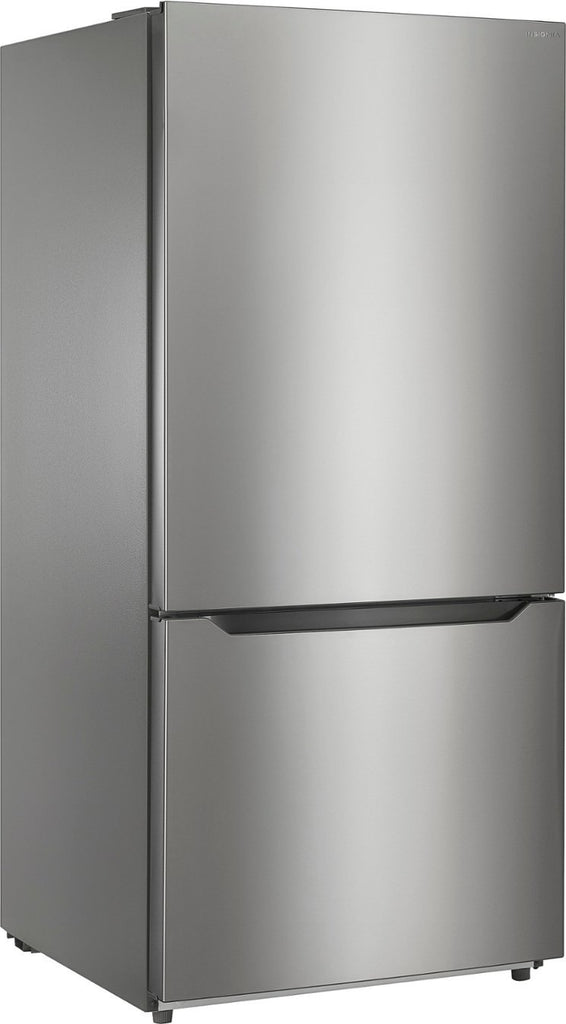 Insignia NS-RBM18SS0 18.6 Cu. Ft. Bottom Freezer Refrigerator: Stainless Steel
