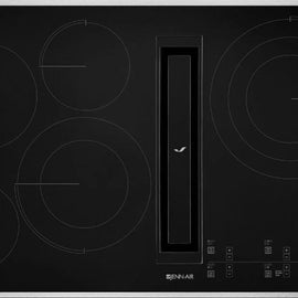 JennAir JED4536GS 36 Inch Electric Cooktop with 5 Elements: Stainless Steel, Digital Control. With a Downdraft System