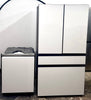 Samsung BESPOKE Kitchen set: Smart Dishwasher DW80BB707012 24 Inch Fully Integrated; Refrigerator RF29BB860012 36 Inch Smart 4-Door French Door