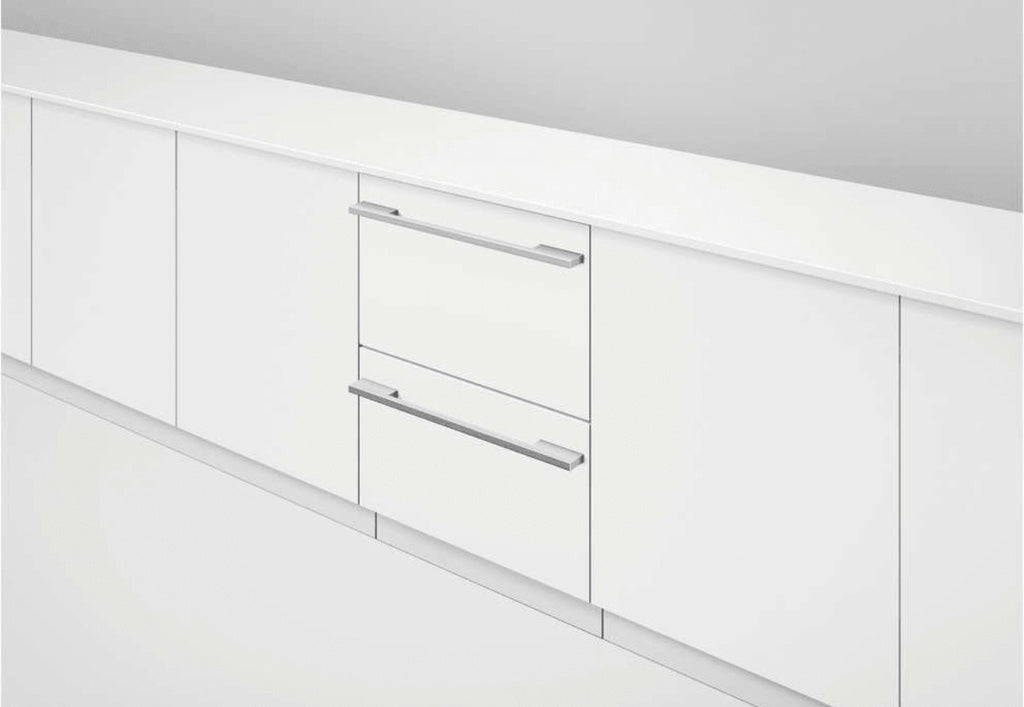 Fisher & Paykel DishDrawer Series DD24DTI9N 24 Inch Fully Integrated Panel Ready DishDrawer™ Dishwasher with 14 Place Settings, 15 Wash Programs, 44 dBA, Knock to Pause, Keylock, Childlock, 46 dBA Sound Level, Delay Start, ADA Compliant, and ENERGY STAR®