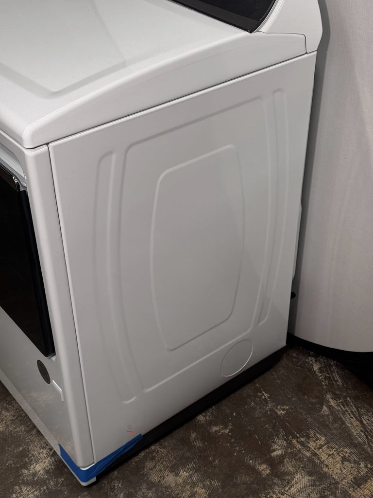 Whirlpool WGD8127LW 27 Inch Gas Smart Dryer with 7.4 cu. ft. Capacity, 36 Dryer Cycles, Moisture Sensing, Wrinkle Shield + Steam, EcoBoost, Quick Dry, and Energy Star Certified: White