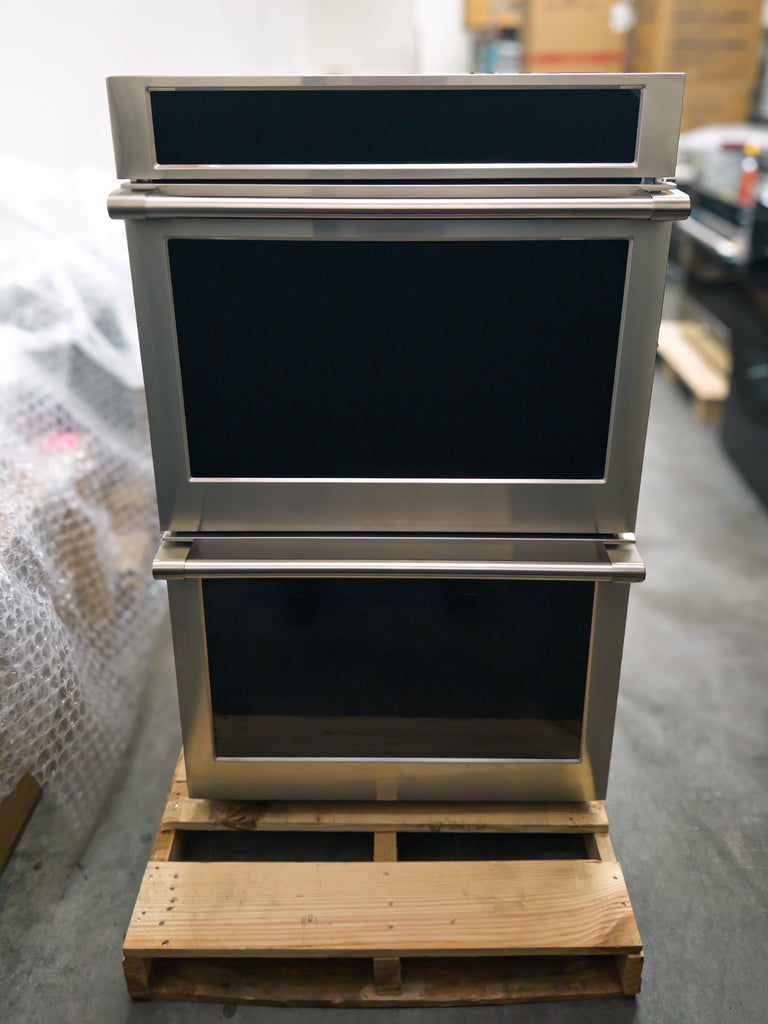 Monogram Statement Series ZTD90DPSNSS 30 Inch Double Convection Smart Electric Wall Oven with 10 Cu. Ft. Total Capacity, True European Convection, Self-Clean, Steam Clean, Precision Cooking, Sabbath Mode, Proof Mode, Warm Mode, UL Listed: Stainless Steel