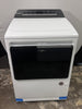 Whirlpool WGD8127LW 27 Inch Gas Smart Dryer with 7.4 cu. ft. Capacity, 36 Dryer Cycles, Moisture Sensing, Wrinkle Shield + Steam, EcoBoost, Quick Dry, and Energy Star Certified: White