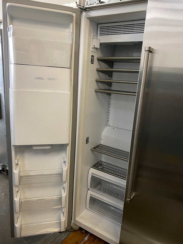KitchenAid KBSD618ESS 29.5 cu. ft 48-Inch Width Built-In Side by Side Refrigerator