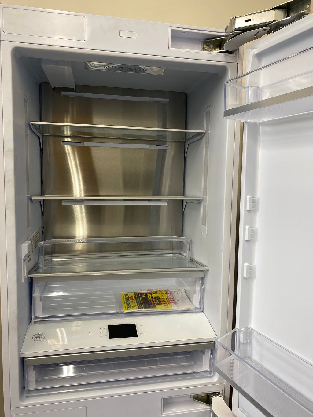 30 inch Bottom Mount Built-in Refrigerator Panel Ready with ice maker &  internal water dispenser