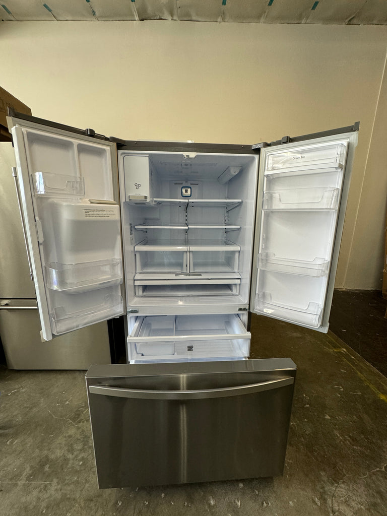 Kenmore 75035 French Door Refrigerator 25.5 cu. ft.: Stainless Steel