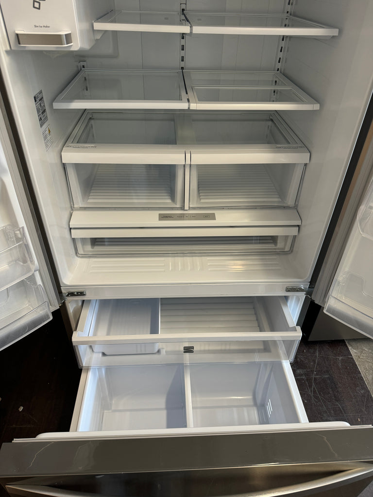 Kenmore 75505 25.5 cu. ft. French Door Refrigerator with Dual Ice Makers - Fingerprint Resistant Stainless Steel