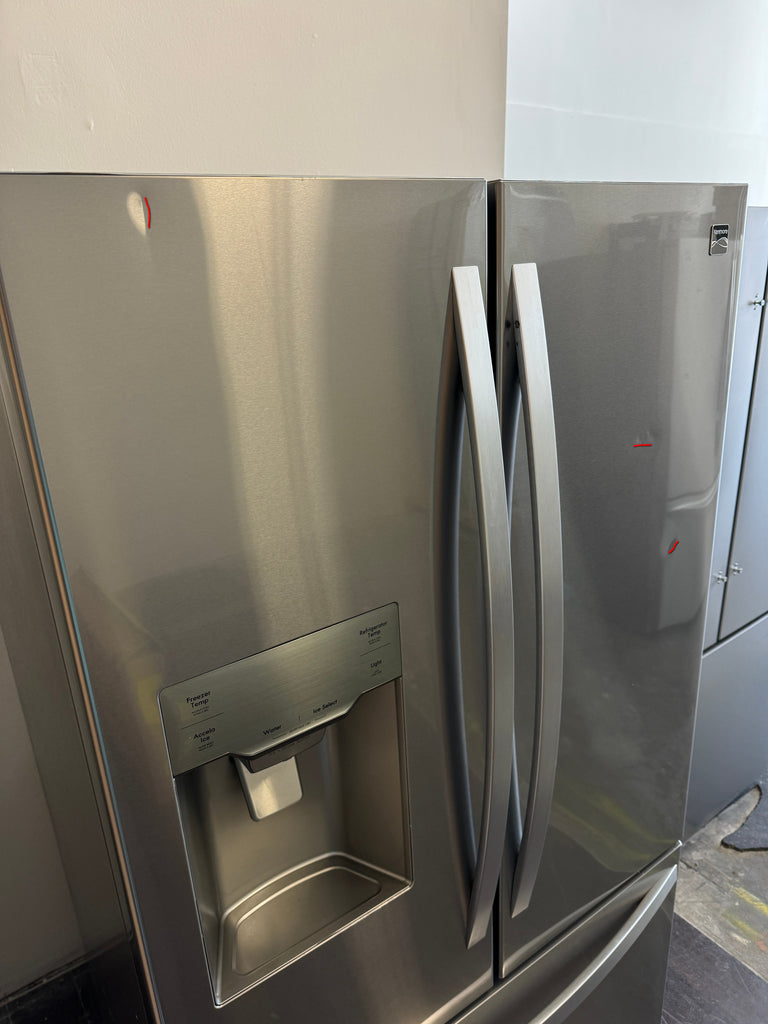 Kenmore 75505 25.5 cu. ft. French Door Refrigerator with Dual Ice Makers - Fingerprint Resistant Stainless Steel