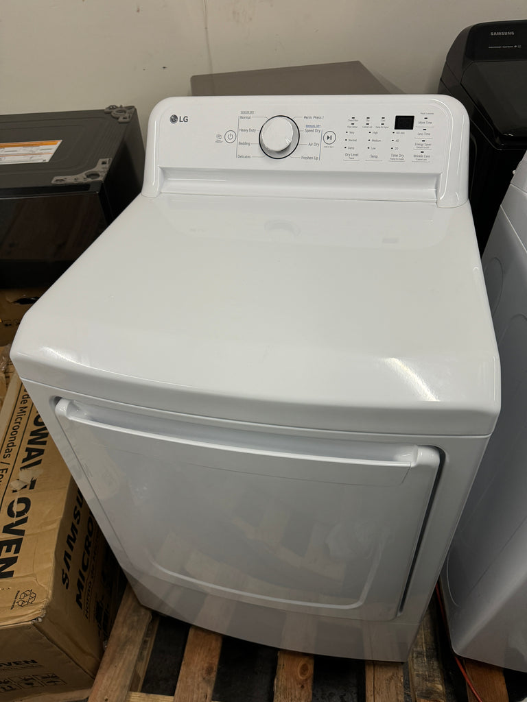 LG DLG7001W + LG WT7000CW White side-by-side Washer and Dryer 27 Inches