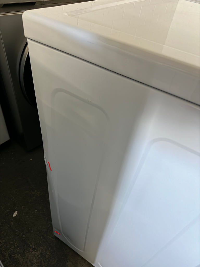 LG WM3400CW 27 Inch Front Load Washer with 4.5 Cu. Ft. Capacity, 8 Wash Cycles, 6Motion™ Technology, SenseClean™ System, LoDecibel™ Quiet Operation, SmartDiagnosis™, ColdWash™ Option, Quick Wash, Child Lock, and Energy Star® Rated
