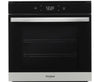 Whirlpool  WOS52ES4MZ 24 Inch Single Smart Electric Wall Oven with 2.9 Cu. Ft. Capacity, True Convection, Frozen Bake™, Self-Clean, Assisted Cooking, Remote Start, Hidden Bake Element, Control Lock, WiFi, Scan-to-Connect Technology: Stainless Steel