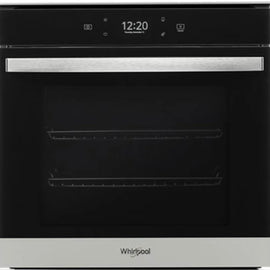 Whirlpool  WOS52ES4MZ 24 Inch Single Smart Electric Wall Oven with 2.9 Cu. Ft. Capacity, True Convection, Frozen Bake™, Self-Clean, Assisted Cooking, Remote Start, Hidden Bake Element, Control Lock, WiFi, Scan-to-Connect Technology: Stainless Steel