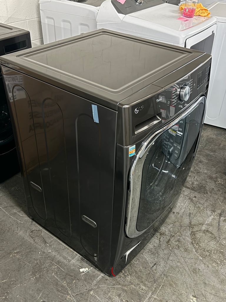LG TurboWash Series WM8900HBA 29 Inch Smart Front Load Washer with 5.2 Cu. Ft. Capacity, TurboWash™ 2.0 Technology, AIDD™ Fabric Sensor, Smart Pairing™, ThinQ Technology, ColdWash™ Technology and Energy Star® Certified