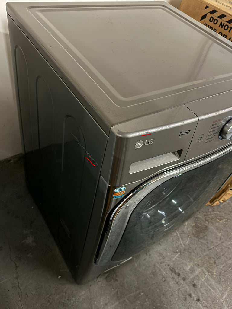 LG TurboWash WM8980HVA 29" Front Load Washer 5.2 cu.ft. Capacity: Graphite Steel