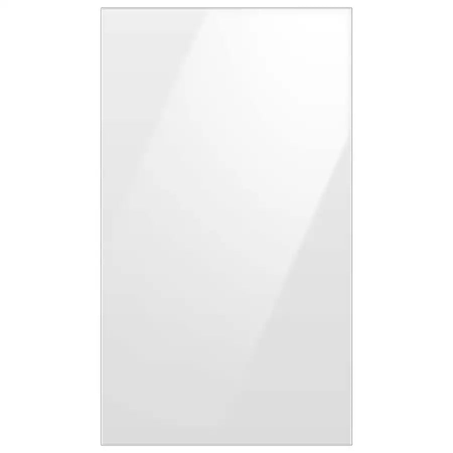 Samsung Bespoke RA-F18DBB12/AA 4-Door Flex Refrigerator Panel Bottom Panel: White Glass