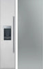Thermador  TFL18ID800 18 Inch Flat Stainless Steel Door Panel for External Dispenser and Thermador  TFL30IR800 30 Inch Flat Stainless Steel Door Panel(For Use with Handle)