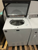 Maytag MGD6500MW 29 Inch Gas Dryer with 7.0 Cu. Ft. Capacity: White + Maytag MVW6500MW 28 Inch Pet Pro Top Load Washer with 4.7 Cu. Ft. Capacity: White