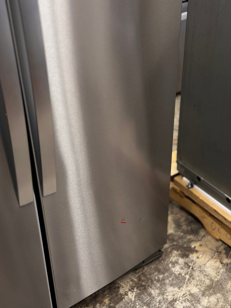 Whirlpool WRS571CIHZ 36 Inch Counter Depth Freestanding Side by Side Refrigerator with 20.59 Cu. Ft. Total Capacity, In-Door-Ice® Storage, Filtered Ice/Water Dispenser, FreshFlow™ Air Filter, and ADA Compliant: Fingerprint Resistant Stainless Steel