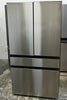 Samsung Bespoke RF29BB8600QL 36 Inch Smart 4-Door French Door Refrigerator with 29 cu. ft. Total Capacity, Beverage Center, FlexZone™ Drawer, Dual Auto Ice Maker, Twin Cooling Plus, Wi-Fi Enabled, ADA Compliant, and ENERGY STAR®: Stainless Steel