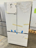 Cafe CWE23SP4MW2 36 Inch Counter Depth French Door Smart Refrigerator with 23.1 Cu. Ft. Capacity, TwinChill™ Evaporators, Temperature-Controlled Drawer, Wi-Fi, Internal Water\Ice Dispenser, and ENERGY STAR®: Matte White with Brushed Bronze Handles