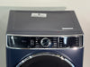 GE PFD87GSPVRS 28 Inch Front Load Smart Gas Dryer with 7.8 cu ft Capacity, Steam Cycle, Washer Link, Built In Wi-Fi, Steam Sanitize, Quick Dry, Reduce Static, Wrinkle Care, Damp Alert, Reversible Door, ADA Complaint and Energy Star : Sapphire Blue