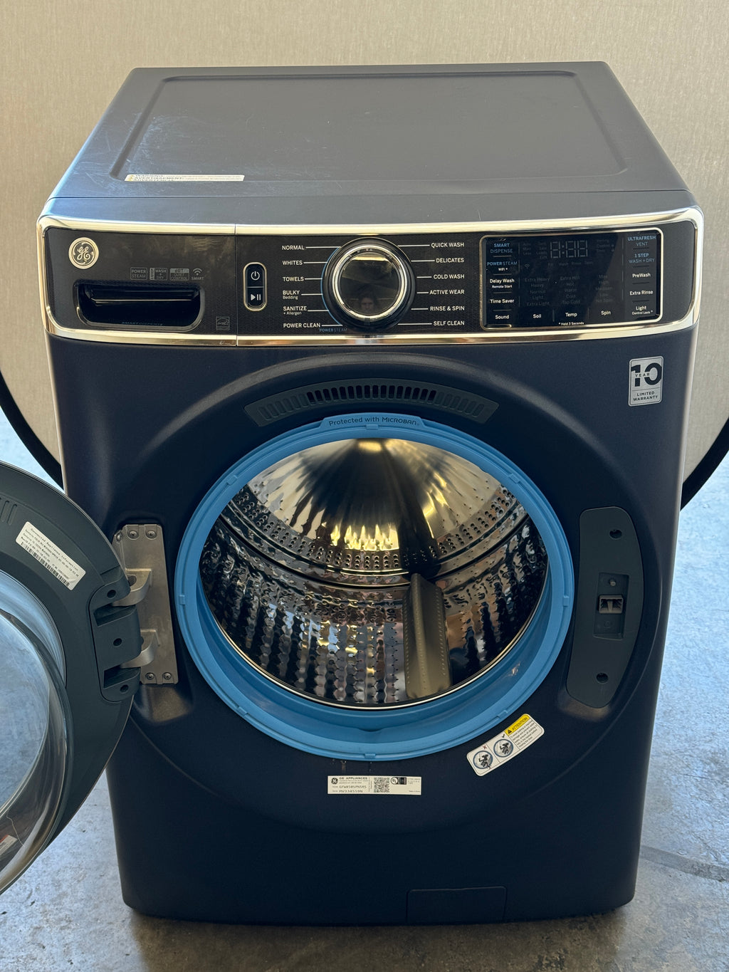 GE GFW850SPNRS 28 Inch Front Load Smart Washer with 5.0 cu. ft. Capaci