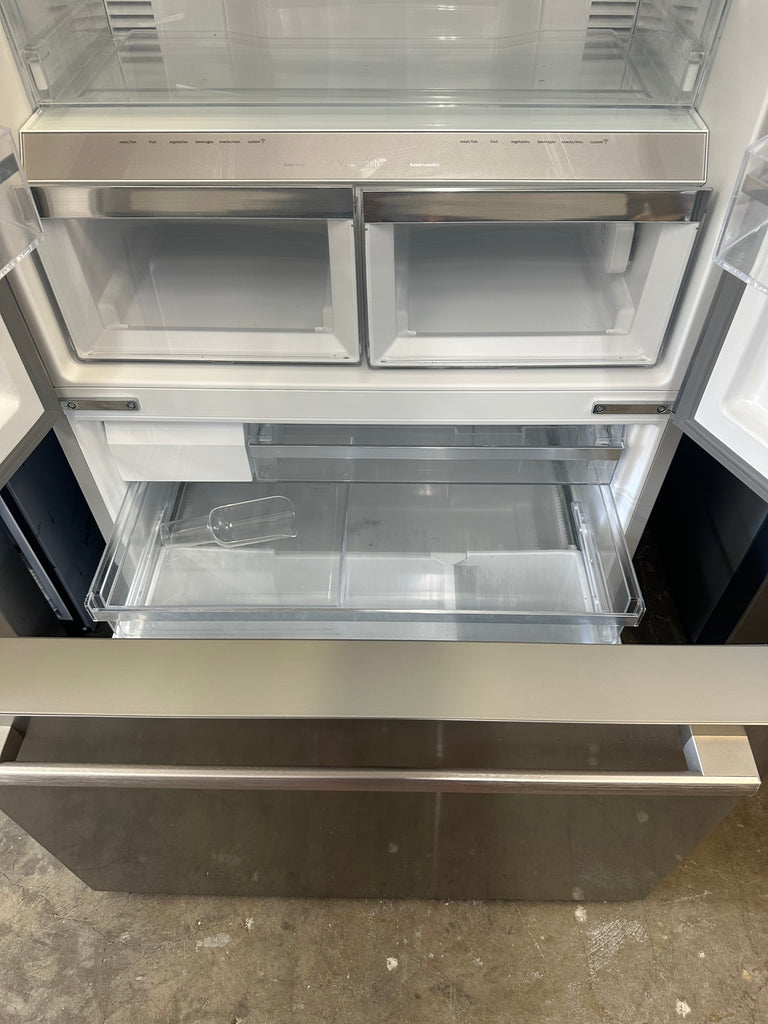 Bosch 800 Series B36CT80SNS 36 Inch Smart Counter Depth French Door Refrigerator with 21 cu. ft. Capacity, Ice Maker, Internal Water Dispenser, Touch Control Panel, LED Light, VitaFreshPro, Dual Evaporators, MultiAirFlow: Stainless Steel