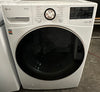 LG WM4000HWA 27 Inch Smart Front Load Washer with 4.5 Cu. Ft. Capacity, SenseClean™, SmartThinQ®, SmartDiagnosis™,Sanitary, Allergiene™, ColdWash™, NSF Certified, and Energy Star® Rated: White