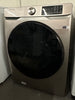 Samsung WF45B6300AC 27 Inch Smart Front Load Washer with 4.5 Cu. Ft. Capacity, 10 Washing Cycles, Steam Cycle, Sanitize, Quick Wash, Self Clean+, Super Speed Wash, ADA Compliant, and Energy Star® Rated: Champagne