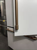 Cafe CWE23SP4MW2 36 Inch Counter Depth French Door Smart Refrigerator with 23.1 Cu. Ft. Capacity, TwinChill™ Evaporators, Temperature-Controlled Drawer, Wi-Fi, Internal Water\Ice Dispenser, and ENERGY STAR®: Matte White with Brushed Bronze Handles