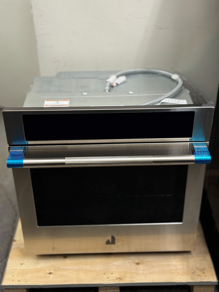 JennAir RISE™  JOESC530RL 30 Inch Single Convection Smart Electric Wall Oven with 5.0 cu. ft. Capacity, MultiMode® True Convection System, 7.8" Full-Color Ultra Wide LCD Display, Smooth Close/Open Doors and Air Fry: RISE™: Stainless Steel