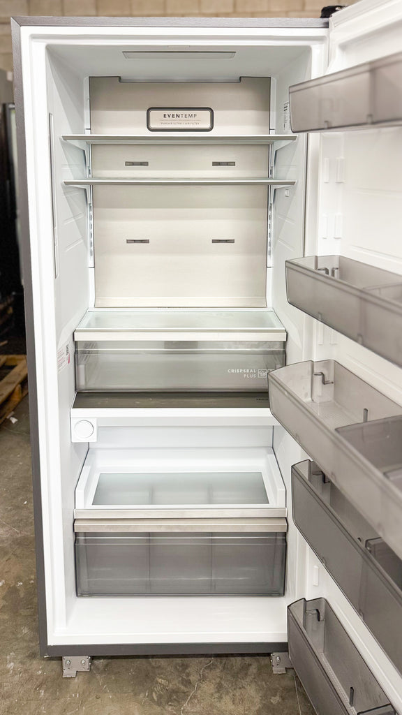 Frigidaire Professional Series FPRU19F8WF 33 Inch Refrigerator Column with 18.6 Cu. Ft. Capacity, Internal Water Dispenser, SpaceWise Organization, CrispSeal Crispers, EvenTemp Cooling, Door Alarm, Temperature Alarm, and Sabbath Mode: Stainless Steel