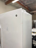 GE  FUF21SMRWW 33 Inch Freestanding Upright Freezer with 21.3 cu. ft. Capacity, Turbo Freeze, Lock and Key, Audible Temperature Alarm, Electronic Temperature Control, LED Interior Lighting, and Garage Ready: White