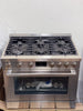 Bosch 800 Series HGS8655UC 36 Inch Freestanding Gas Range with 6 Sealed Burners, 3.4 cu. ft. Oven Capacity, Continuous Grates, Convection Oven, and Self-Cleaning: Stainless Steel