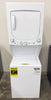 GE Spacemaker GUD24GSSMWW 24 Inch Gas Laundry Center with Auto-load Sensing, Rotary Electronic Controls, Cycle Status Light, 11 Wash Cycles and 6 Wash/Rinse Temperatures: White