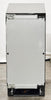 GE  UCC15NPRII 15 Inch Under Counter Panel Ready Ice Maker with Clear Ice, Wi-Fi Connectivity, LED Lighting, Ice Scoop, Clean Reminder Light, 50lbs Daily Production, 26 Lbs. Capacity, and UL Listed: Panel Ready
