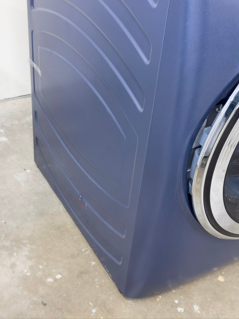 GE  PFW870SPVRS 28 Inch Smart Front Load Washer with 5.3 cu ft Capacity, Ultra Fresh Vent System+ With Odor Block™, Microban® Antimicrobial Technology, Smart Dispense™ Technology, SmartHQ™ and Dynamic Balancing Technology and Energy Star Certified: Blue