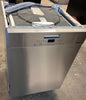 Miele  G 5008 SCU 24 Inch Built-In Full Console Dishwasher with 16 Place Settings, 44 dBA, 5 Wash Cycles, 3 Wash Options, 3rd Rack, ComfortClose Door, Delay Start, Recessed Handle and Energy Star Certified: Stainless Steel