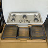GE  JGP5036SLSS 36 Built-In Gas Cooktop with 5 Sealed Burners, Dishwasher Safe Continuous Grates, Max Burner System, Power Boil Burner, Griddle, Simmer Burner, and ADA Compliant: Stainless Steel