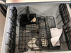 Café CDD420P2TS1 24 Inch Fully Integrated Double Drawer Dishwasher with 14 Place Settings, 6 Wash Cycles, 3 Wash Options, Knock To Pause, Delay Start, Active Flood Protection, 46 dBA Single Drawer, 49 dBA Double Drawer, Adjustable Racks: Stainless Steel
